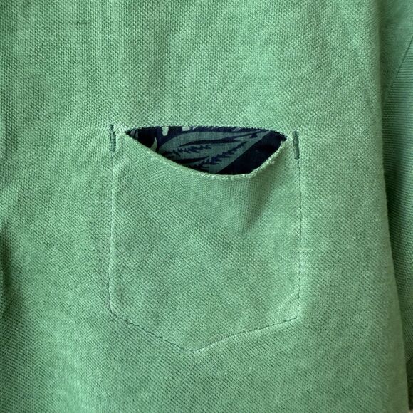 Superior Vintage SV52‎ Short Sleeve Henley Tee Mens Medium - Picture 3 of 12